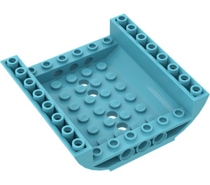LEGO Pendiente 8 x 8 x 2 Curvo Invertido Doble (54091)