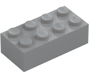 LEGO Gris piedra medio Ladrillo 2 x 4 (3001 / 72841)