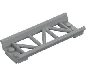 LEGO Gris piedra medio Soporte 2 x 8 con Edges (26022)