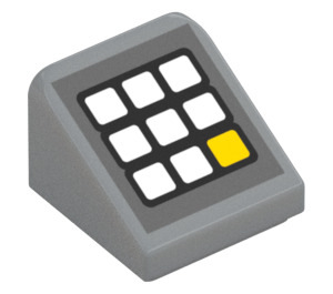 LEGO Con pendiente 1 x 1 (31°) con keypad (35338 / 78238)