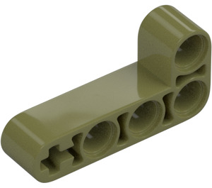 LEGO Verde oliva Barra 2 x 4 Doblado 90 grados, 2 y 4 Agujeros (32140 / 42137)