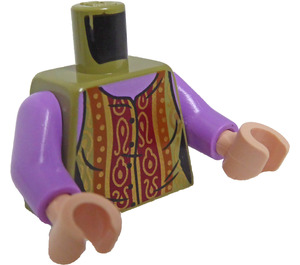 LEGO Phoebe Buffay Minifigura Torso (973 / 76382)