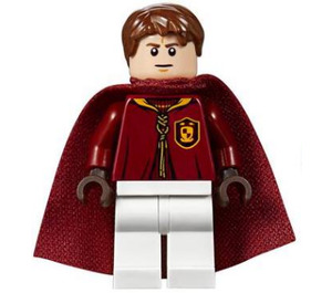 LEGO Oliver Wood con Gryffindor Quidditch Uniform con Robe Minifigura