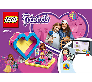 LEGO Olivia's Corazón Caja 41357 Instructions