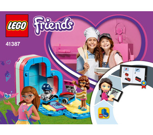LEGO Olivia's Summer Corazón Caja 41387 Instructions
