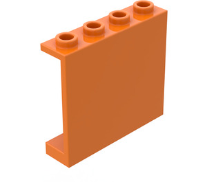 LEGO Panel 1 x 4 x 3 sin soportes laterales, espárragos huecos (4215 / 30007)