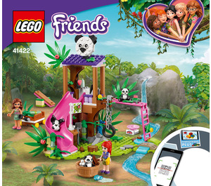 LEGO Panda Jungle Árbol House 41422 Instructions
