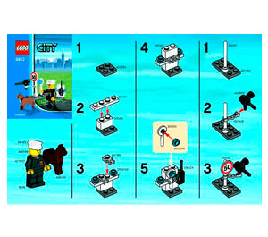 LEGO Policíuna Officer 5612 Instructions