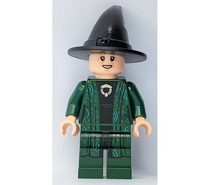 LEGO Profesor/Profesora Minerva McGonagall con Negro Sombrero (Doble cara Cabeza) Minifigura