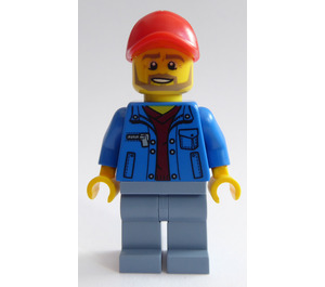 LEGO Race Marshall Minifigura