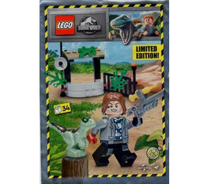 LEGO Rainn Delacourt con Raptor 122224