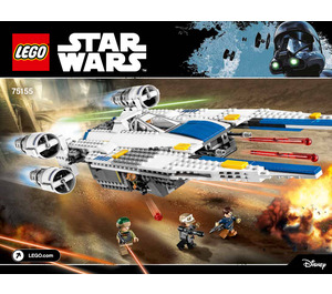 LEGO Rebel U-Ala Fighter 75155 Instructions