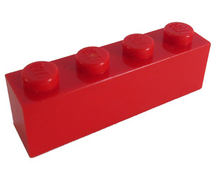 LEGO Rojo Ladrillo 1 x 4 (3010 / 6146)