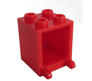 LEGO Envase 2 x 2 x 2 con tacos empotrados (4345 / 30060)