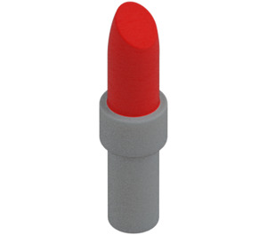 LEGO Lipstick con Medium Stone Gris Asa (25866 / 93094)