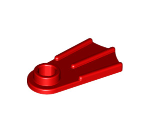 LEGO rojo Minifig Aleta  (10190 / 29161)