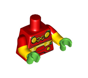 LEGO Mister Miracle Minifigura Torso (973 / 16360)