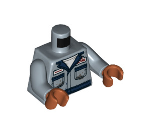 LEGO Scott Francis Minifigura Torso (973 / 76382)