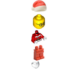 LEGO Papá Noel Claus (City Calendario de Adviento) Minifigura