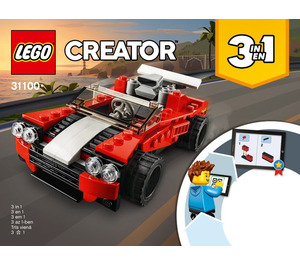 LEGO Deportes Auto 31100 Instructions