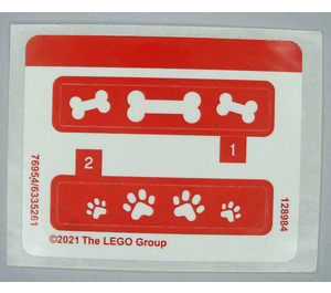 LEGO Pegatina Sheet for Set 40440 (76954)
