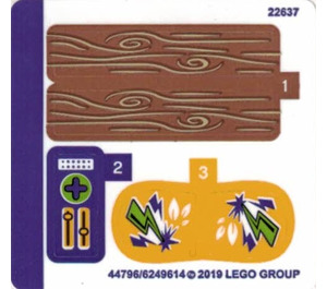 LEGO Pegatina Sheet for Set 41363 (44796)