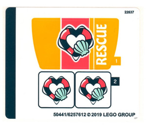 LEGO Pegatina Sheet for Set 41376 (50441)