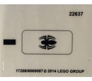 LEGO Pegatina Sheet for Set 76014 (17208)