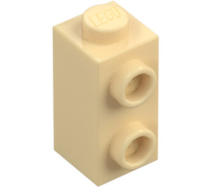 LEGO Tostado Ladrillo 1 x 1 x 1.6 con Dos Espigas laterales (32952)