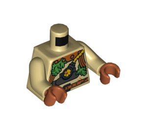 LEGO Jennie Napo Diver Minifig Torso (973 / 76382)
