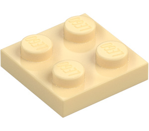 LEGO Tostado Placa 2 x 2 (3022 / 94148)