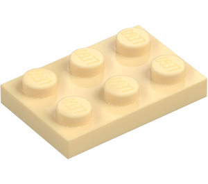 LEGO Tostado Placa 2 x 3 (3021)