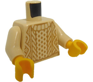 LEGO Torso con Crew Sweater (973 / 76382)
