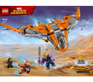 LEGO Thanos: Ultimate Battle 76107 Instructions