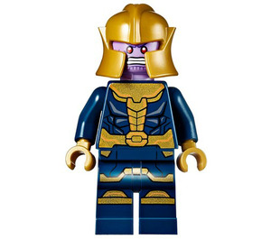 LEGO Thanos con Dark Azul Brazos y Casco con Printed Piernas  Minifigura