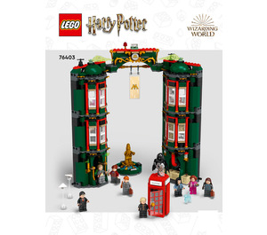 LEGO The Ministry of magia 76403 Instructions
