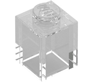 LEGO Transparente Ladrillo 1 x 1 (3005 / 30071)