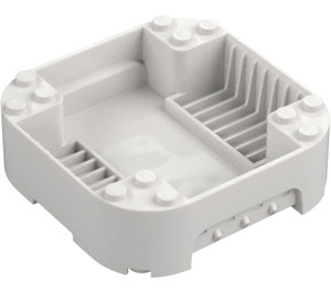 LEGO Blanco Caja 8 x 8 x 2 (65129)