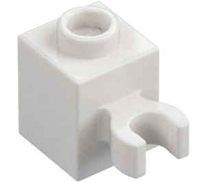 LEGO Ladrillo 1 x 1 con Vertical Clip (Clip "O" abierto, espiga hueca) (60475 / 65460)