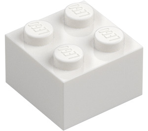 LEGO Blanco Ladrillo 2 x 2 (3003 / 6223)