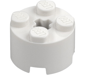 LEGO Blanco Ladrillo 2 x 2 Circular (3941 / 6143)