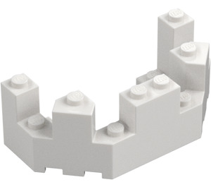 LEGO Ladrillo 4 x 8 x 2.3 Turret Parte superior (6066)