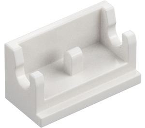 LEGO Blanco Bisagra 1 x 2 Base (3937)