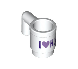 LEGO Taza con ‘I’ Corazón ‘HLC’ (3899 / 36728)