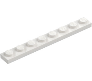 LEGO Blanco Placa 1 x 8 (3460)