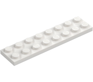 LEGO Blanco Placa 2 x 8 (3034)