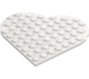 LEGO Placa 9 x 9 Circular Corazón (65486)