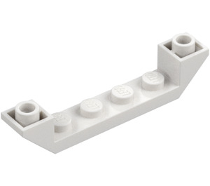 LEGO Blanco Con pendiente 1 x 6 (45°) Doble Invertido con Open Centro (52501)