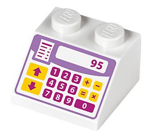 LEGO Con pendiente 2 x 2 (45°) con Cash Register (3039 / 24566)