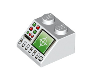 LEGO Con pendiente 2 x 2 (45°) con Radar Control Panel (46097 / 56570)